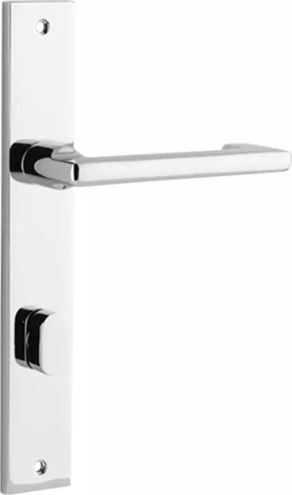 Baltimore Return Lever - Rectangular Privacy Handles - CP