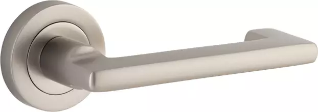 Baltimore Return Lever - Round Rose Handle Set - SN