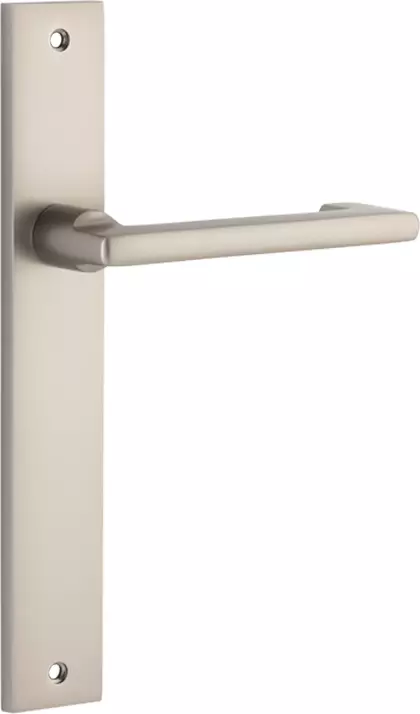 Baltimore Return Lever - Rectangular Handle Set - SN