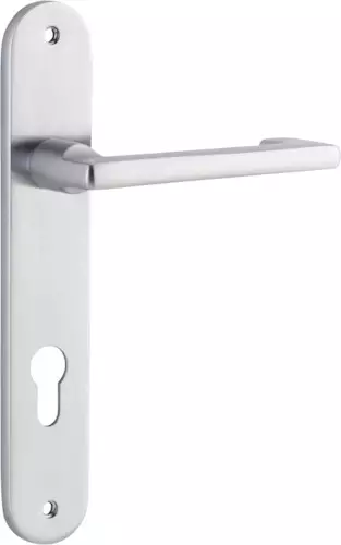 Baltimore Return Lever - Oval Euro Pair - SC