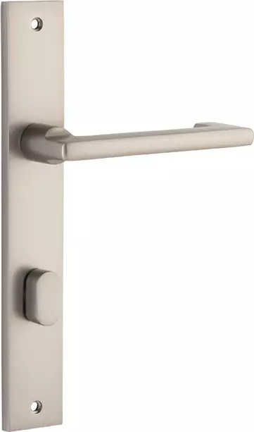 Baltimore Return Lever - Rectangular Privacy Handles - SN