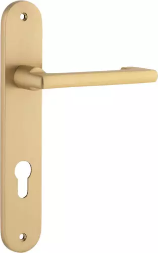 Baltimore Return Lever - Oval Euro Pair - BB