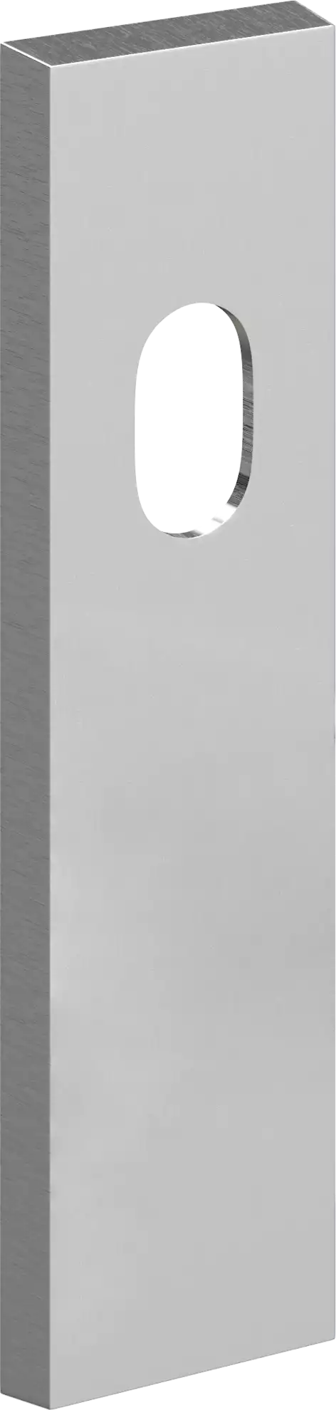 706 - Ext Plate Only + Cyl Hole - SC