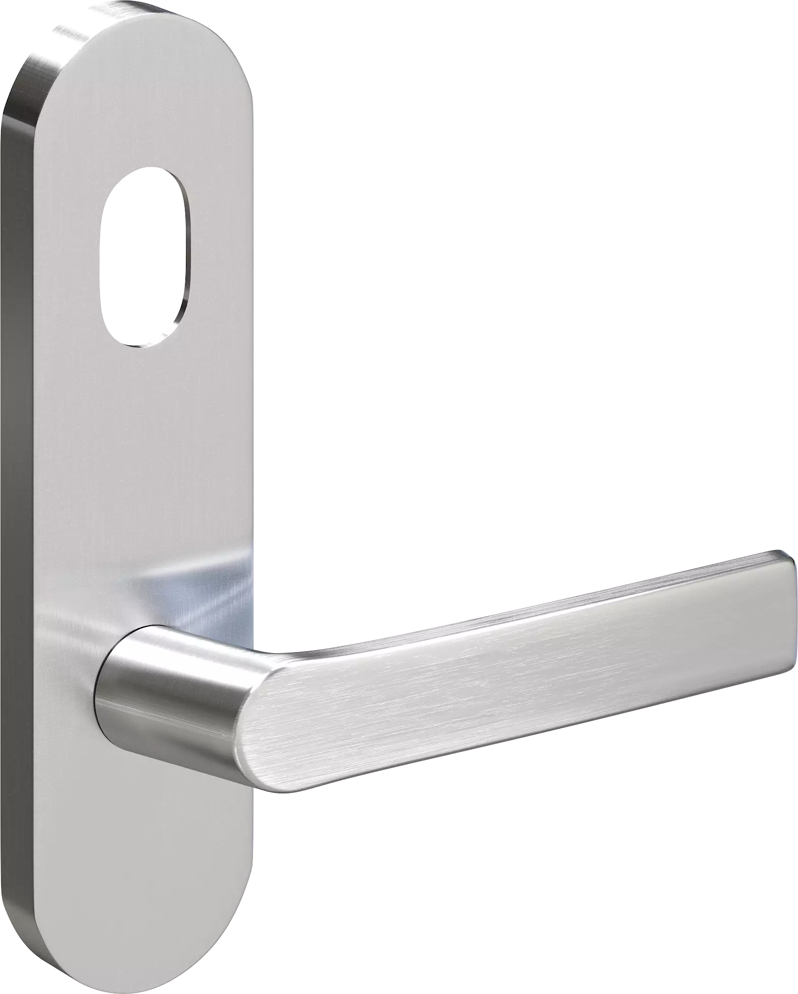 502 - Cisa - Ext Lever + Cyl Hole - SC