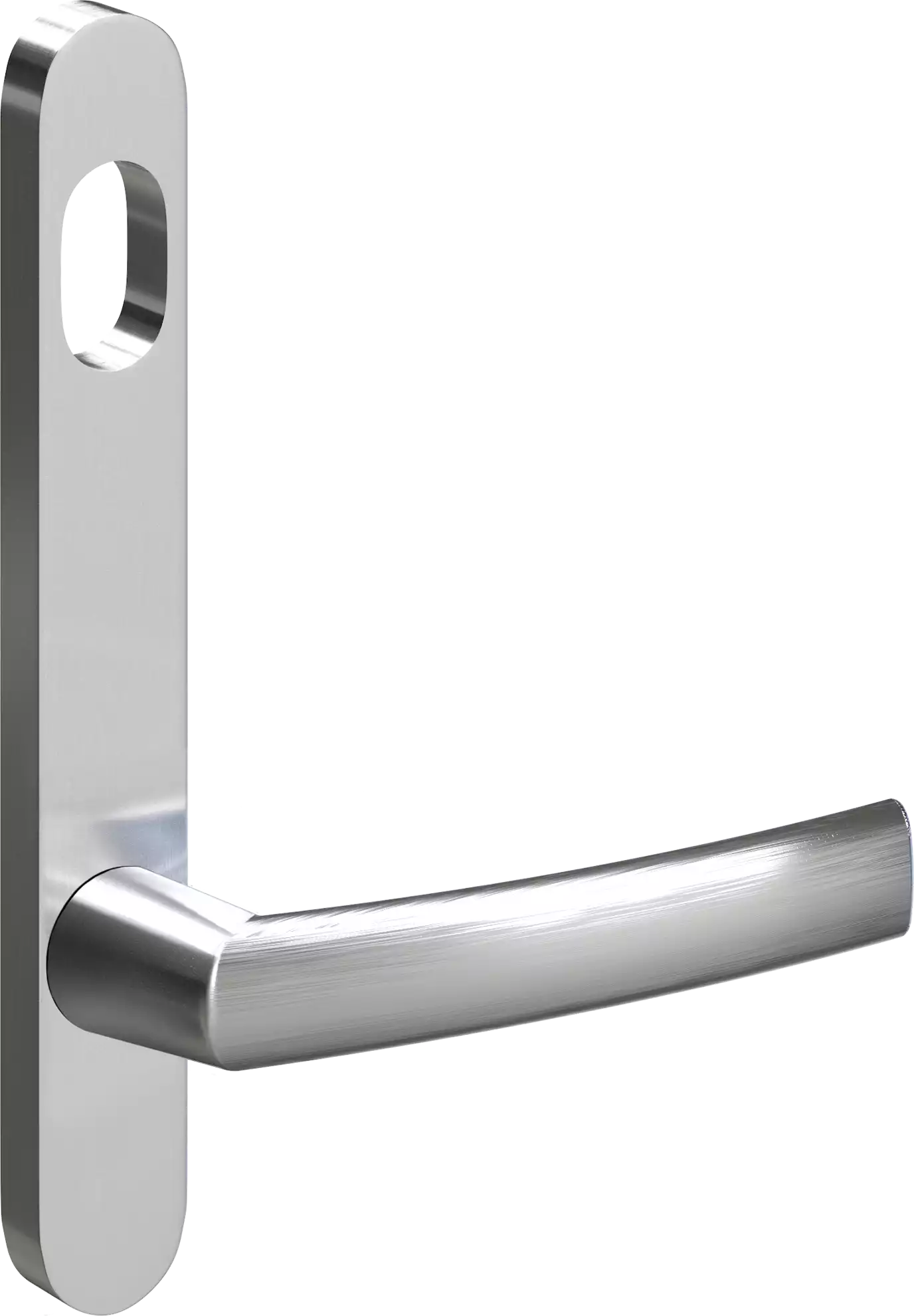 5400 - Cisa - Ext Lever + Cyl Hole - SC