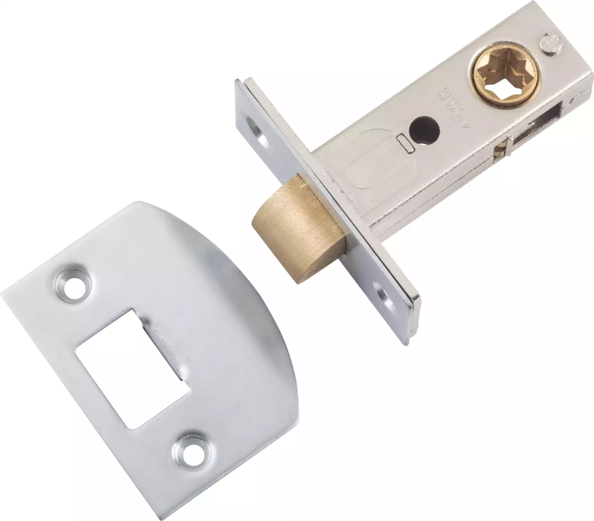 Heavy Duty Tubular Latches - 45mm Backset + D Strike