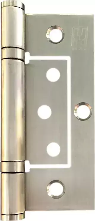 Fastfix Timber Door Hinge - SS304 BB 100x75mm - SS