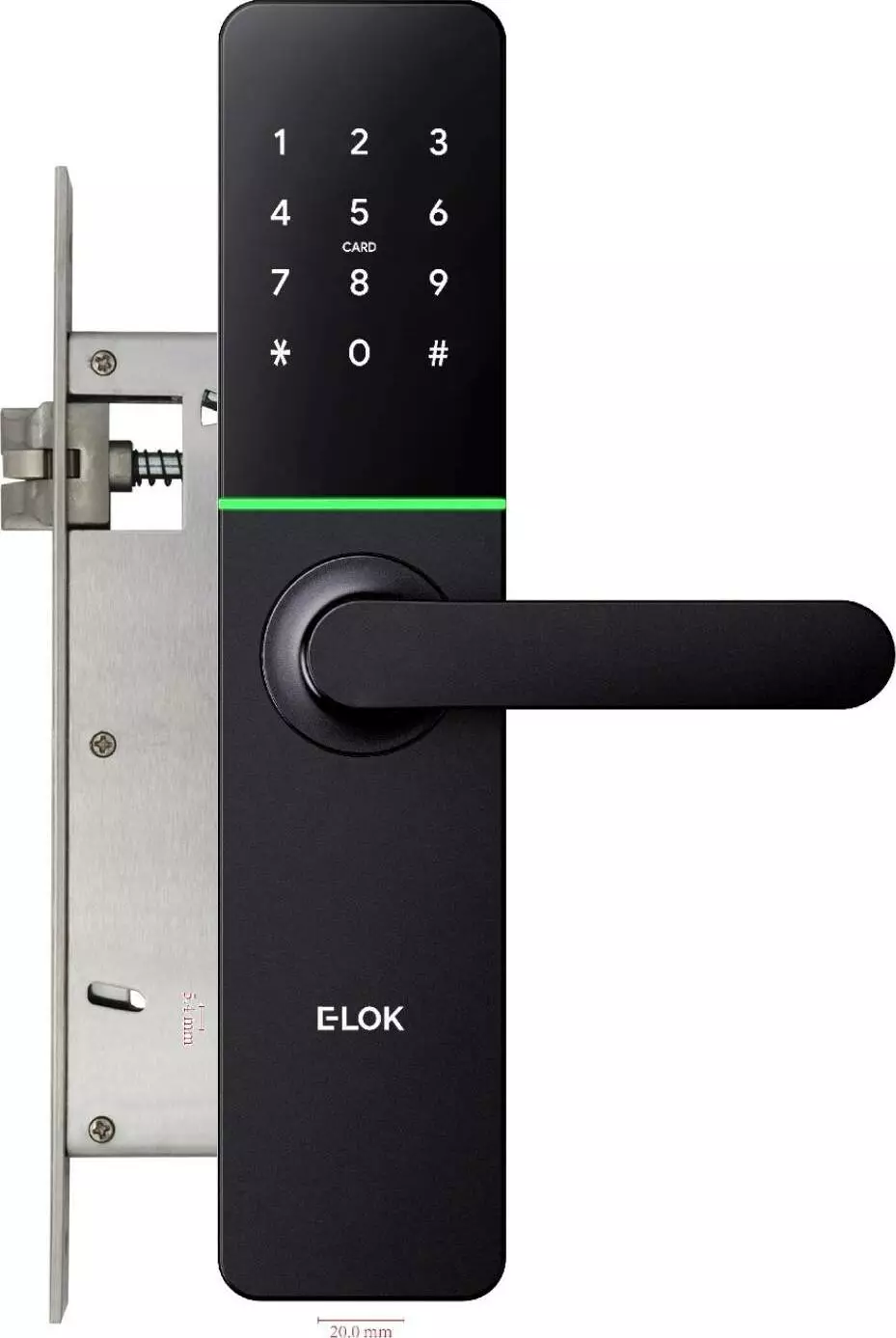 10 Series - Smart Locks - BLK / Silver