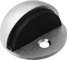 Half Round Floor Mount Door Stop - SC