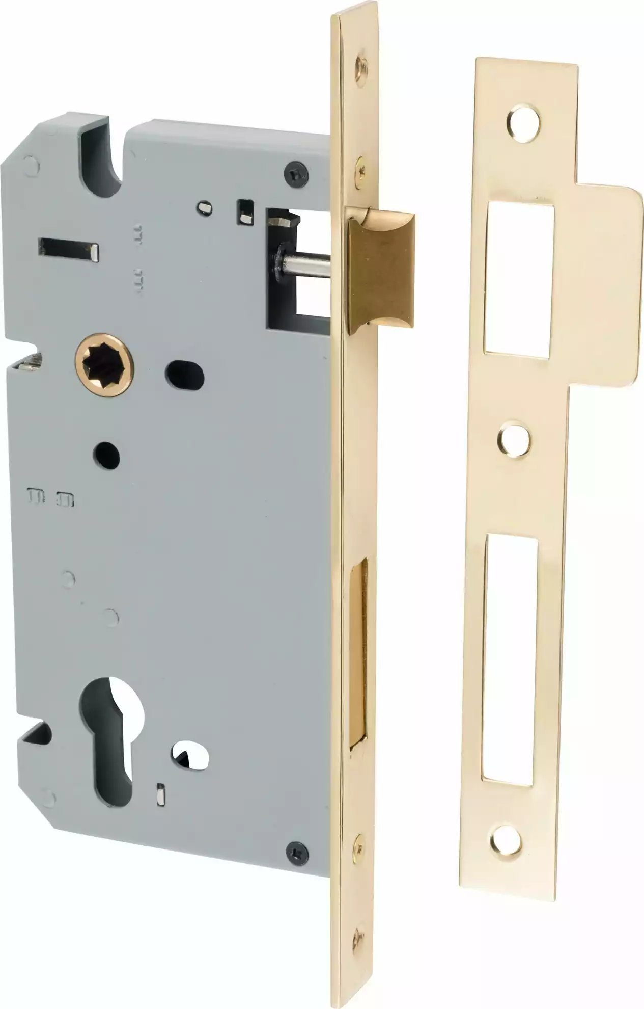Euro85 - 60mm Backset Lock  - PB