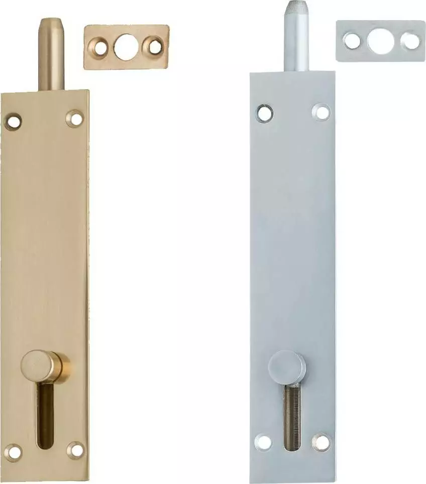 Flush Straight Door Bolts 100 / 150mm