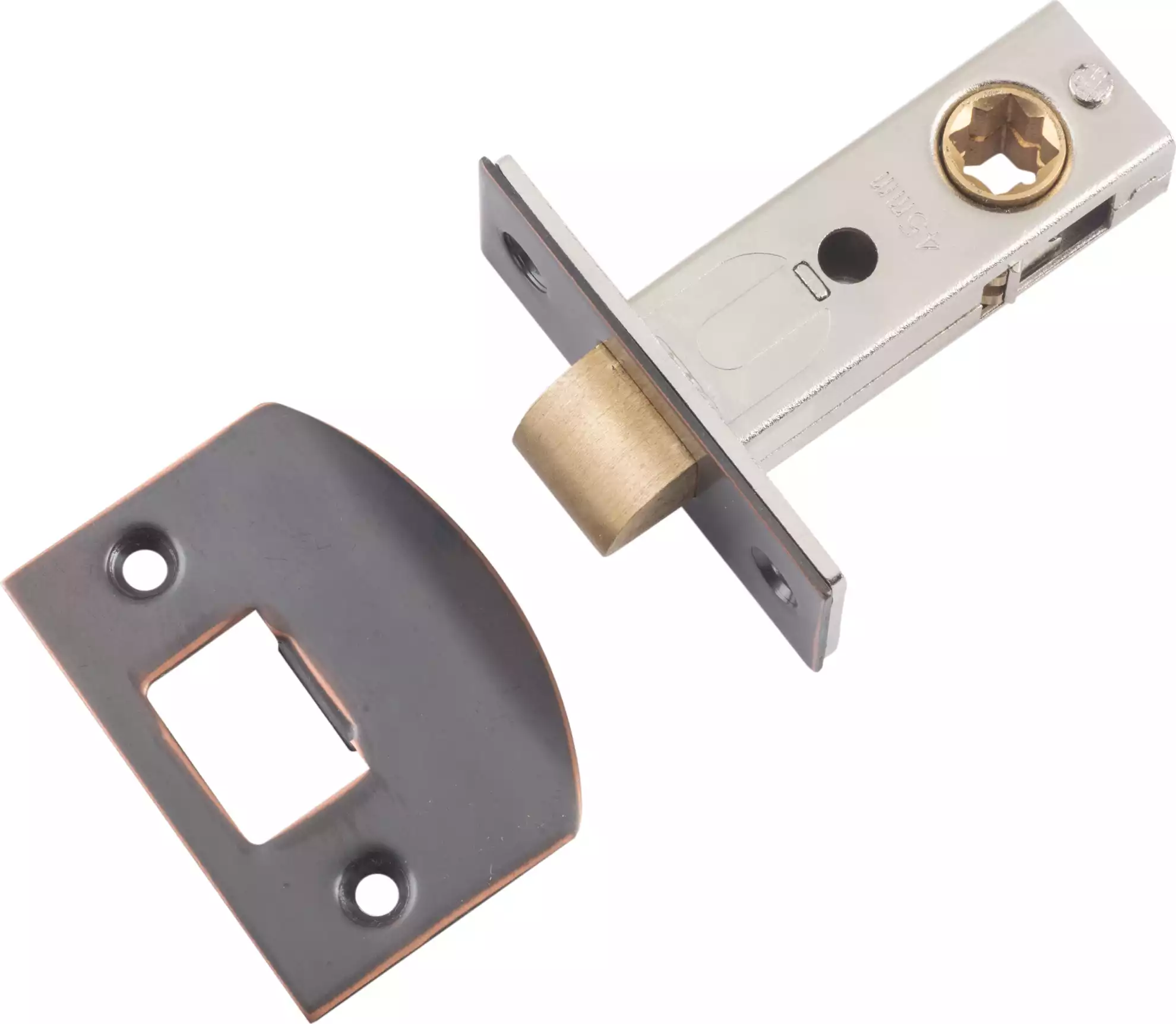 Heavy Duty Tubular Latch - 45mm Backset - AC