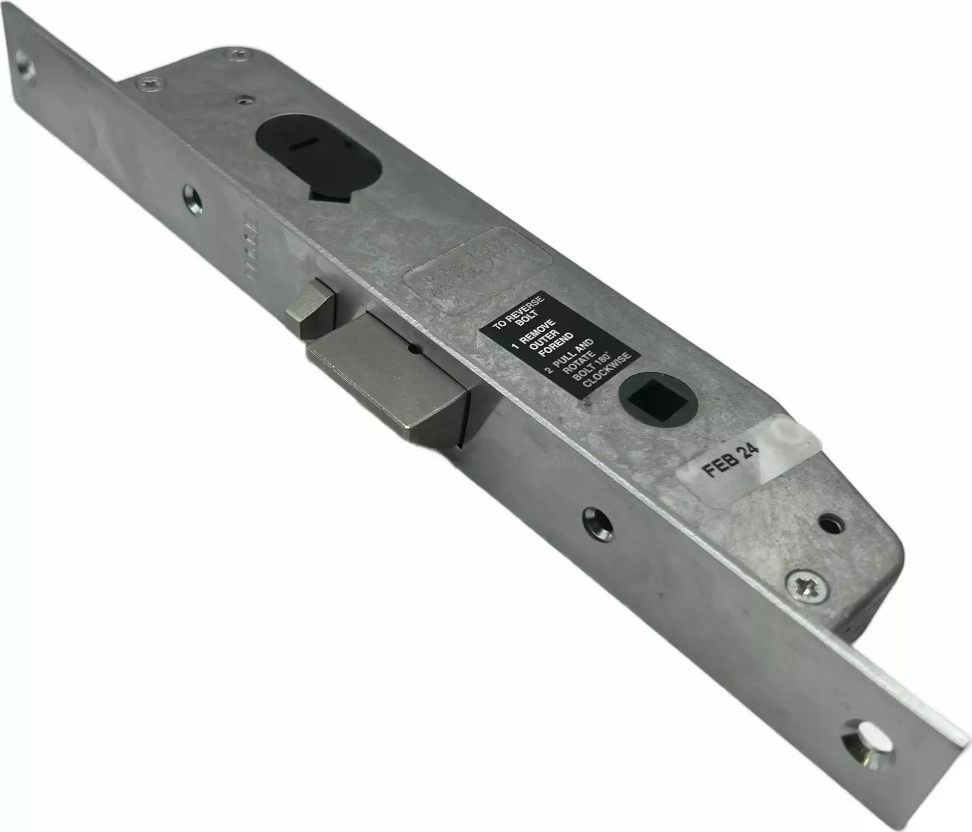 995MF 23mm Vestibule Lock - Timber Faceplate - SC