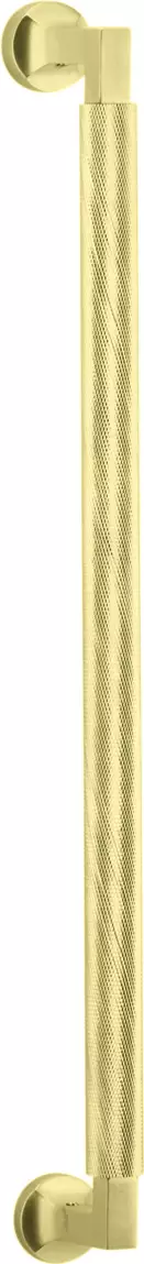 Brunswick - Solid Brass - Single Pull Handle - CTC 450mm -  GLD