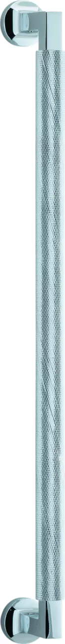 Brunswick - Solid Brass - Single Pull Handle - CTC 450mm -  CP