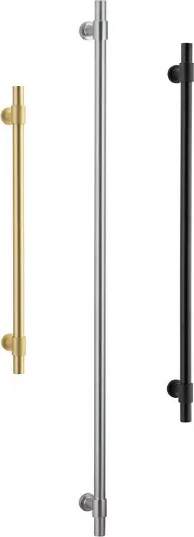 Helsinki - Solid Brass - Single Pull Handles - CTC 450 / 600 / 900mm