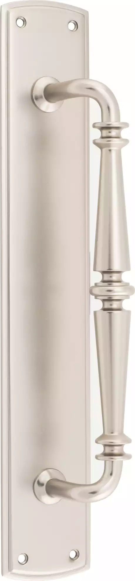 Sarlat on Backplate - Solid Brass - Single Pull Handle - 382 x 65mm - SN