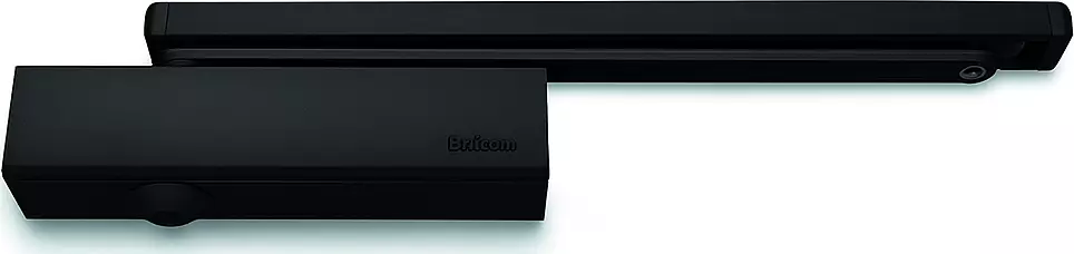 2320 Cam Closer 2-4 - Pull Side - Slide Cover - BLK