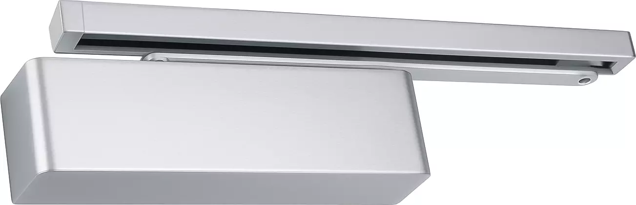 2720 Cam Closer 1-5 - Pull Side - Classic Cover - Silver