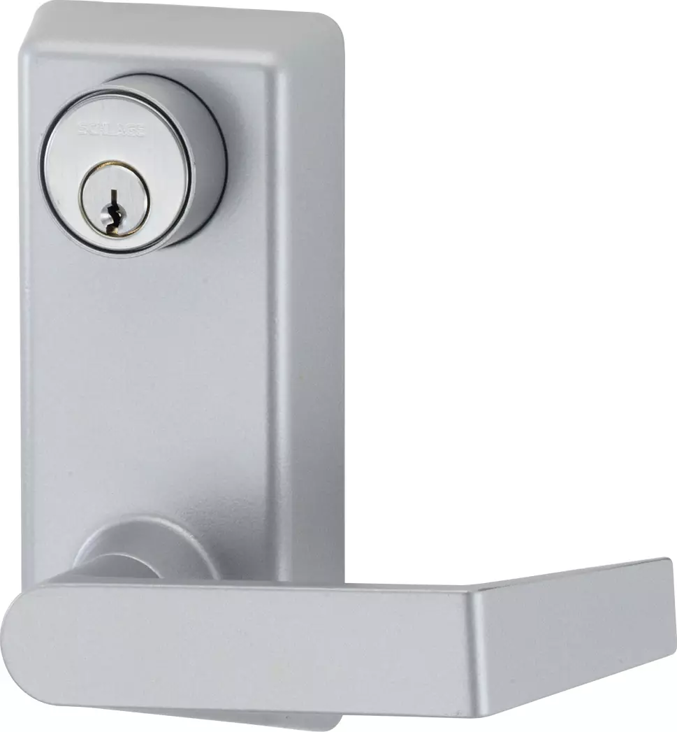 230 Lever Trim (no Cyl) for 22 Series Exit Device - SIL