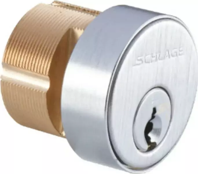 Standard 1 1/4 Inch Mortise Cylinder - SC