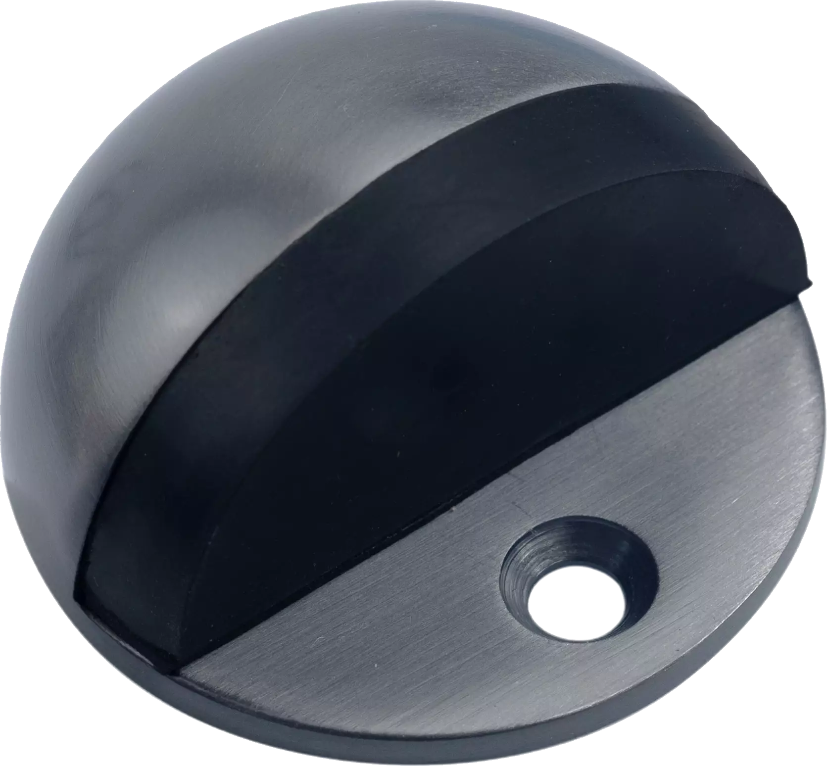 Vivid 43mm Half Round Floor Mounted Door Stop - GM