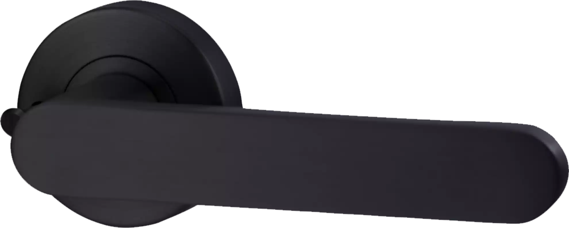 Vivid V3 Lever Integrated Privacy Set - BLK