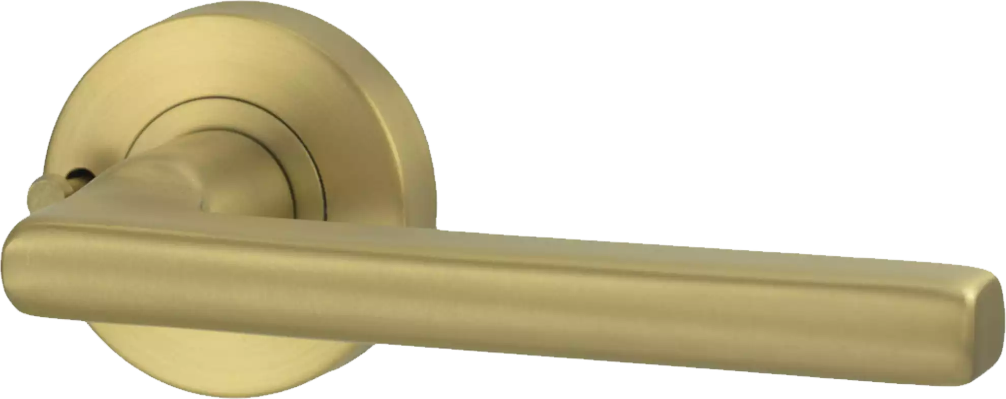 Vivid V4 Lever Integrated Privacy Set - SB