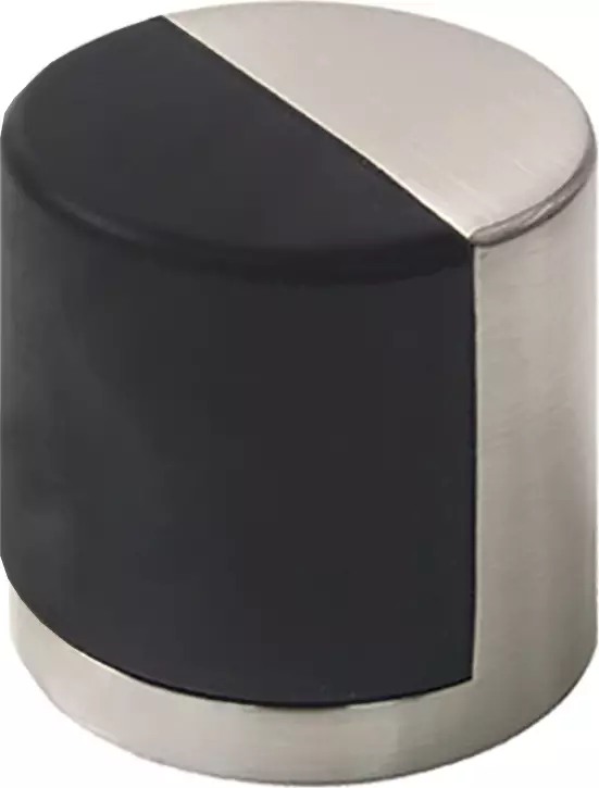 801 - Round Floor Mount Door Stop - SN