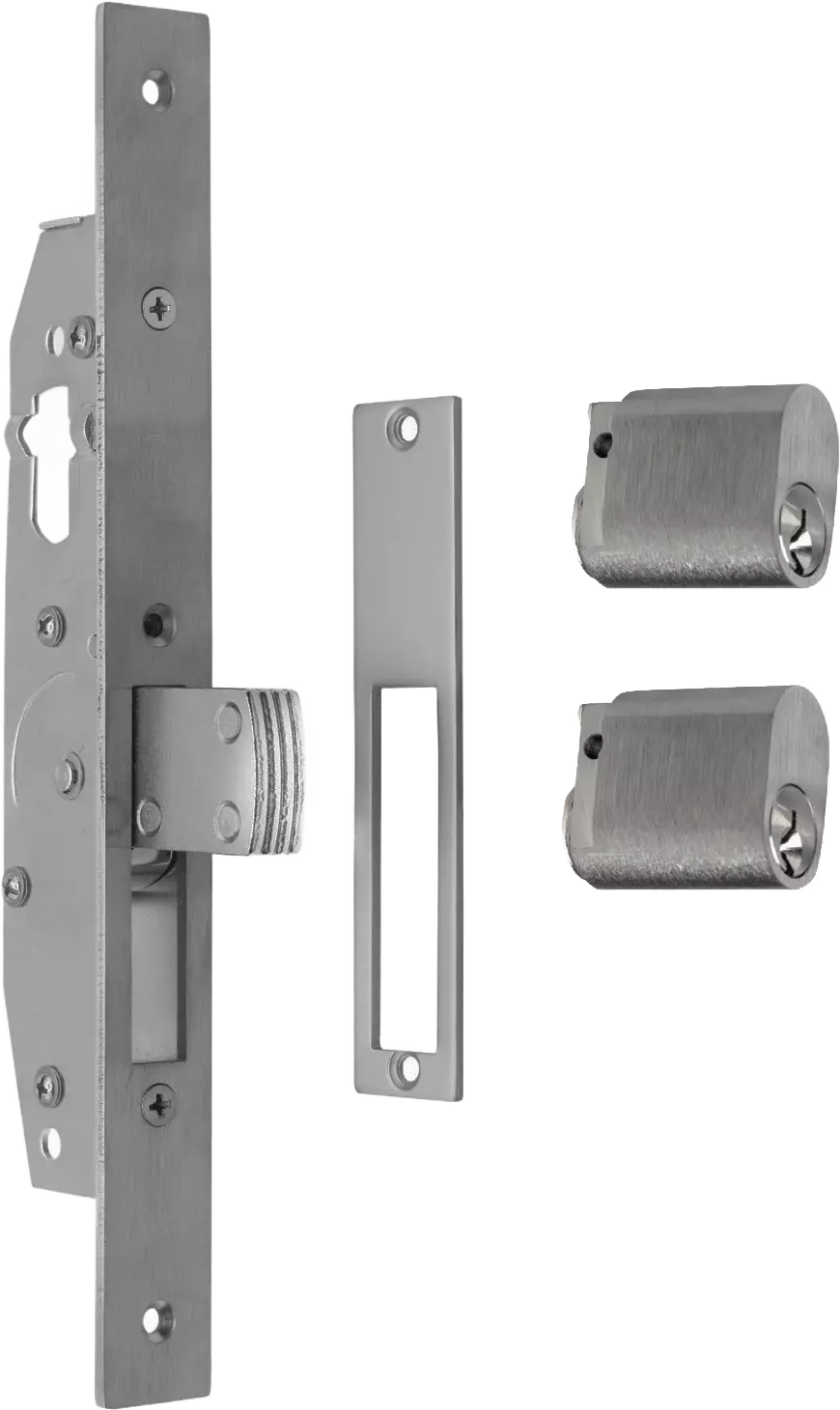 2000 Series Deadlock - 22mm Backset - Long Throw - Dbl Cyl - SC