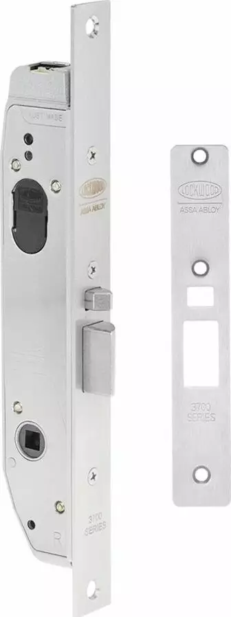 12-24VDC - 25.4mm Backset - Electric Mortice Lock - SS
