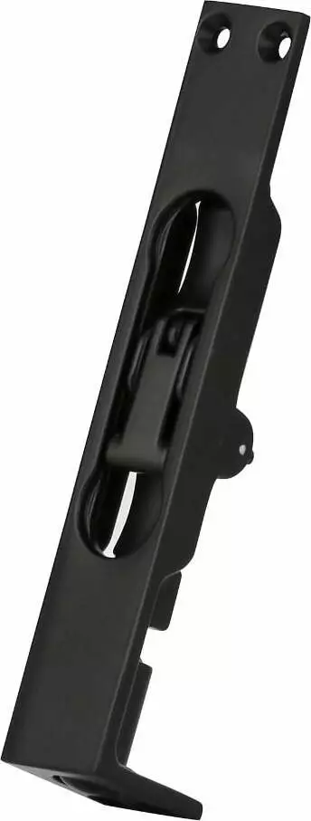 Solid Brass - Flush Bolt Tim Door 150mm - BLK