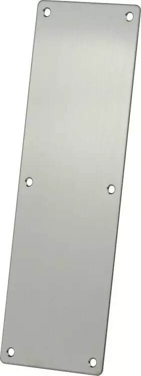 300 x 100mm - Plain Push Plate - SS