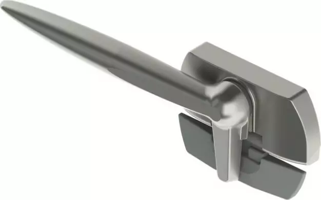 Miro LH Low Profile Wedgeless Handle - BLK