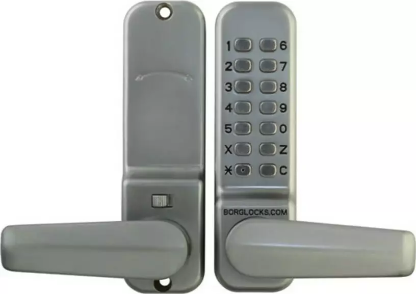 2401 Lever Handle Digital Lock - SC