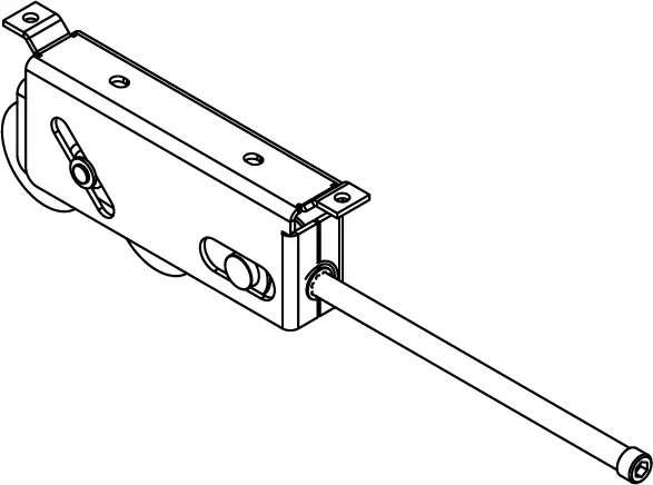 Tandem Roller w/ 140mm Adjusting Shaft - SS
