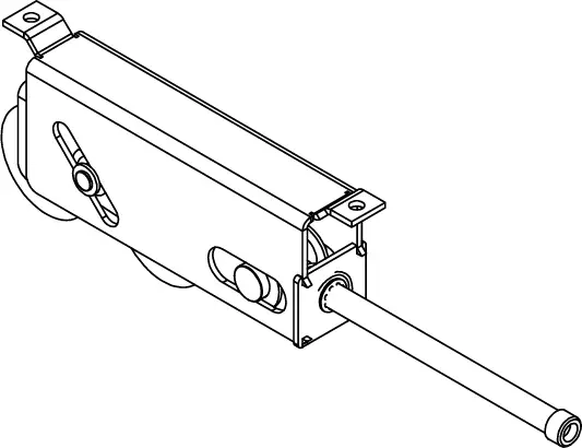 Tandem Roller w/ 100mm Adjusting Shaft - SS
