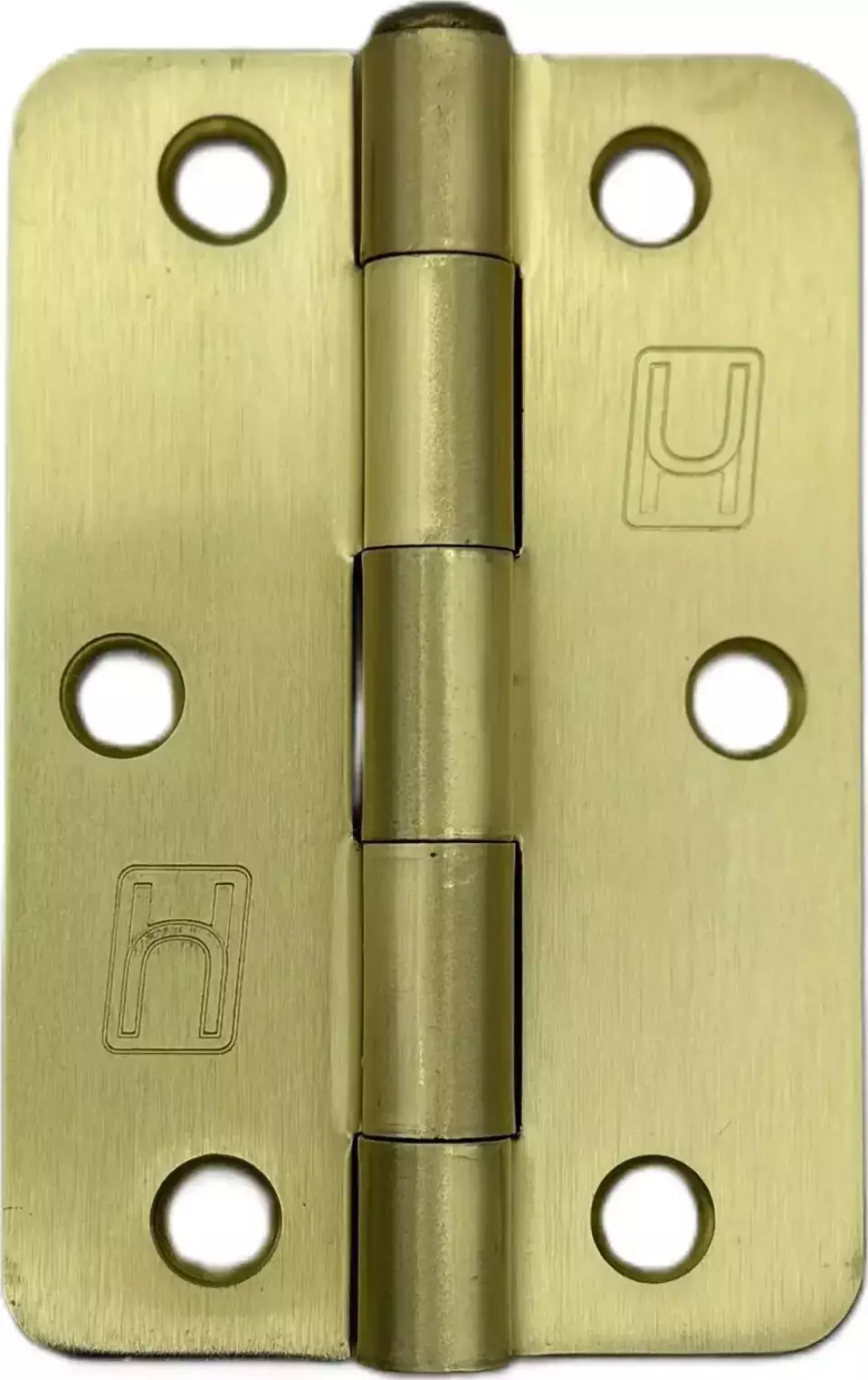 Radius Butt Hinge 89x58x2mm LP R1/4 - SB