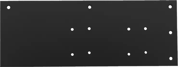 7714/7726 Series Drop Plate - BLK