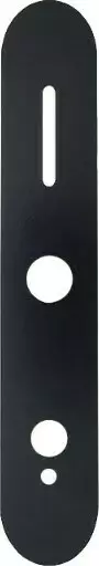 52mm Cover Plate - BLK