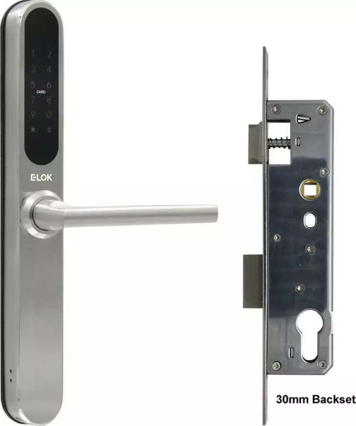 905 Smart Leverset w/ 30mm Backset Lock - SS