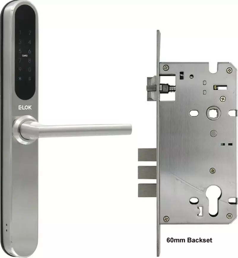 905 Smart Leverset w/ 60mm Backset Lock - SS