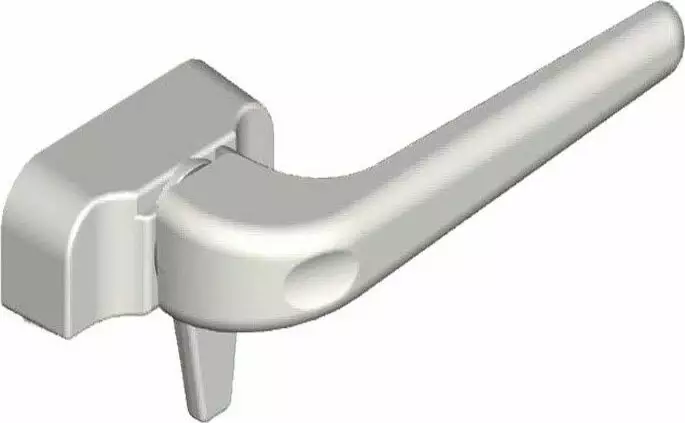 Styleline 2 RH S/Tongue Sub Fix Handle - PC