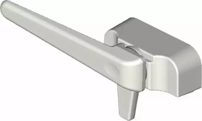 Styleline 2 LH Slimline Sub Fix Handle - PC