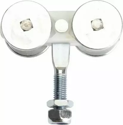 290 Hanger Metal Door 4W Std Bolt Steel Wheels