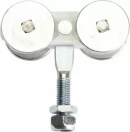 290 Hanger Metal Door 4W Std Bolt Steel Wheels