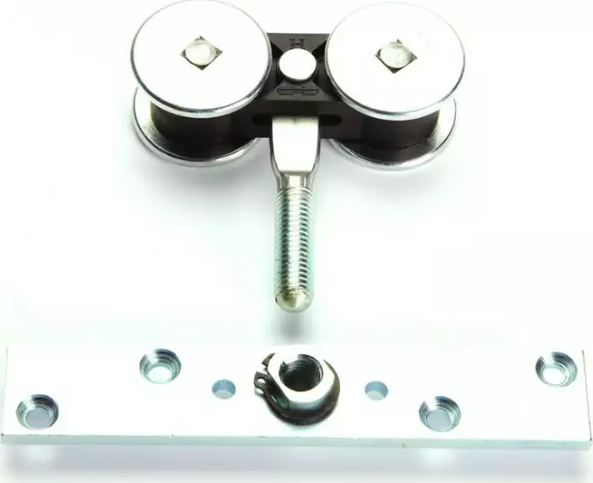 290 Steel Wheel Concealed Fix Hanger - 200kg