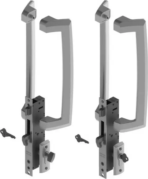 Pinnacle Sliding Door Kit  - Aria Handle - 30mm Backset