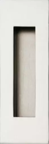 Rectangular Flush Pull 120 x 50mm - SS