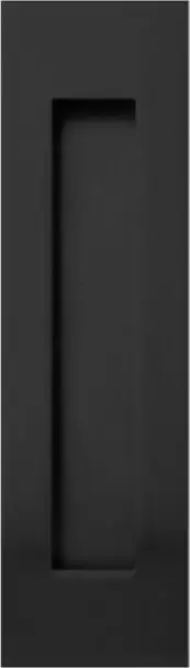 Nero 150 x 50mm Rectangular Flush pull - MBK